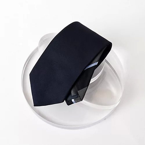 【ノーリーズ グッドマン/NOLLEY'S goodman / MEN】のクレリックカスミソリッドネクタイ 25AWコレクション インテリア・キッズ・メンズ・レディースファッション・服の通販 founy(ファニー) 　ファッション　Fashion　メンズファッション　Fashion for Men　アクリル　Acrylic Material　コレクション　Collection, Seasonal Line　シルク　Silk, 100% Silk　トレンド　Trend, Trending Now　ハンド　Hand, Handmade　バランス　Balance, Style Balance　フォーマル　Formal, Dressy　ループ　Loop, Loop Knit　2025年　2025　2025-2026秋冬・A/W　Autumn/Winter 2025–26 AW25–26　ネイビー|ID: prp329100004652036 ipo3291000000033615954