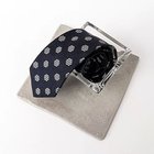 【ノーリーズ グッドマン/NOLLEY'S goodman / MEN】のCANEPA ヘキサゴンドットジャガードネクタイ 25AWコレクション ネイビー系1|ID: prp329100004652039 ipo3291000000033615979