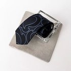 【ノーリーズ グッドマン/NOLLEY'S goodman / MEN】のPINTO ラインアートジャガードネクタイ 25AWコレクション ネイビー系1|ID: prp329100004652041 ipo3291000000033615987
