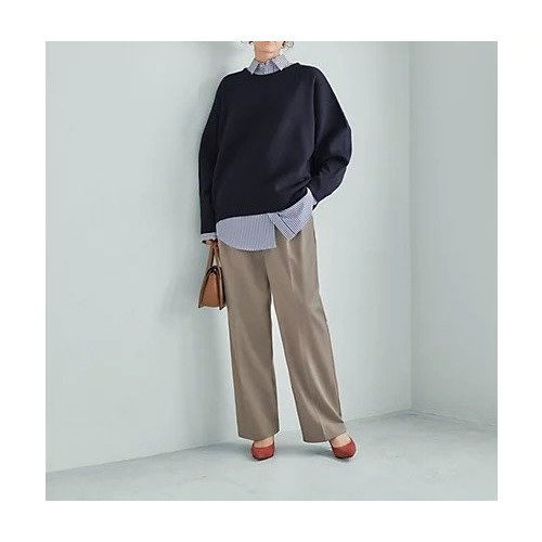 【スタイルデリ/STYLE DELI】の3シーズンコットン混紡 オーバースリーブプルオーバー 人気、トレンドファッション・服の通販 founy(ファニー) ファッション Fashion レディースファッション Fashion for Women トップス・カットソー Cut & Sew Tops カジュアルプルオーバー・ニットトップス Pullovers & Knit Tops / Casual Pullovers アクリル Acrylic Material 春 Spring クール Cool, Chic シンプル Simple, Minimal セットアップ Set-Up, Coordinated Outfit フォルム Silhouette, Form ポケット Pocket, Pocket Detail ミドル Middle Length, Mid Height 夏 Summer other-2|ID: prp329100004653170 ipo3291000000033628687