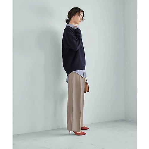 【スタイルデリ/STYLE DELI】の3シーズンコットン混紡 オーバースリーブプルオーバー 人気、トレンドファッション・服の通販 founy(ファニー) ファッション Fashion レディースファッション Fashion for Women トップス・カットソー Cut & Sew Tops カジュアルプルオーバー・ニットトップス Pullovers & Knit Tops / Casual Pullovers アクリル Acrylic Material 春 Spring クール Cool, Chic シンプル Simple, Minimal セットアップ Set-Up, Coordinated Outfit フォルム Silhouette, Form ポケット Pocket, Pocket Detail ミドル Middle Length, Mid Height 夏 Summer other-3|ID: prp329100004653170 ipo3291000000033628689