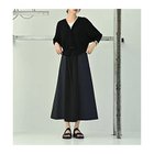 【スタイルデリ/STYLE DELI】の【BLK001】異素材使いスカート 人気、トレンドファッション・服の通販 founy(ファニー) ファッション Fashion レディースファッション Fashion for Women スカート Skirts カットソー Cut and Sewn Top スリット Slit, Slit Detail スリム Slim, Slim Fit 台形 A-Line, Trapezoid Shape 定番 Standard, Basic Item おすすめ Recommended / Our Picks 夏 Summer 旅行 Travel エレガント 上品 Elegant thumbnail ブラック&#215;ネイビー|ID: prp329100004653176 ipo3291000000033628750