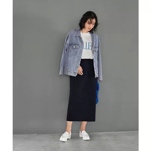 【スタイルデリ/STYLE DELI】の3シーズンコットン混紡 ニットペンシルスカート 人気、トレンドファッション・服の通販 founy(ファニー) 　ファッション　Fashion　レディースファッション　Fashion for Women　スカート　Skirts　アクリル　Acrylic Material　春　Spring　コクーン　Cocoon, Cocoon Silhouette　切替　Switching, Contrast Panel　シンプル　Simple, Minimal　スリット　Slit, Slit Detail　セットアップ　Set-Up, Coordinated Outfit　ポケット　Pocket, Pocket Detail　ミドル　Middle Length, Mid Height　ループ　Loop, Loop Knit　S/S・春夏　SS, Spring/Summer, Warm Season　夏　Summer　other-2|ID: prp329100004653182 ipo3291000000033628818