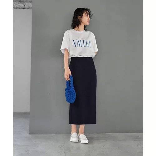 【スタイルデリ/STYLE DELI】の3シーズンコットン混紡 ニットペンシルスカート 人気、トレンドファッション・服の通販 founy(ファニー) 　ファッション　Fashion　レディースファッション　Fashion for Women　スカート　Skirts　アクリル　Acrylic Material　春　Spring　コクーン　Cocoon, Cocoon Silhouette　切替　Switching, Contrast Panel　シンプル　Simple, Minimal　スリット　Slit, Slit Detail　セットアップ　Set-Up, Coordinated Outfit　ポケット　Pocket, Pocket Detail　ミドル　Middle Length, Mid Height　ループ　Loop, Loop Knit　S/S・春夏　SS, Spring/Summer, Warm Season　夏　Summer　other-3|ID: prp329100004653182 ipo3291000000033628820