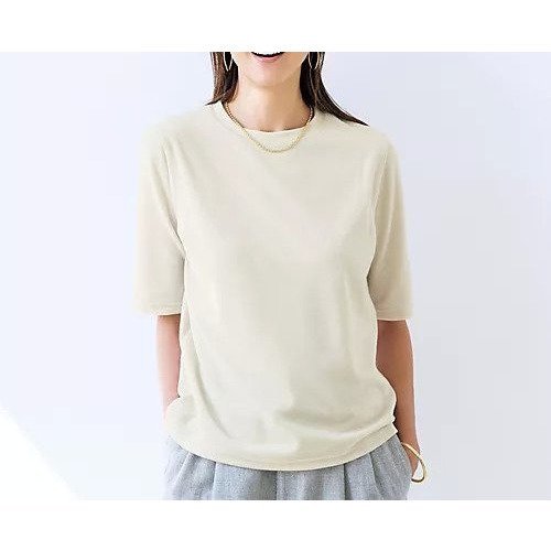 【エクラ/eclat】の【別注】ベロアTシャツ 人気、トレンドファッション・服の通販 founy(ファニー) 　ファッション　Fashion　レディースファッション　Fashion for Women　トップス・カットソー　Cut & Sew Tops　シャツ・ブラウス・オフィスカジュアル　Elegant Blouses & Button-Ups　ロングTシャツ・Tシャツ　Longline T-Shirts & Tees　ベロアトップス　Velour Tops / Velvet-Look Items　ベロア　Velour, Soft Velvet　別注　Limited Edition, Custom Order　洗える　Machine Washable　other-2|ID: prp329100004654626 ipo3291000000033654442
