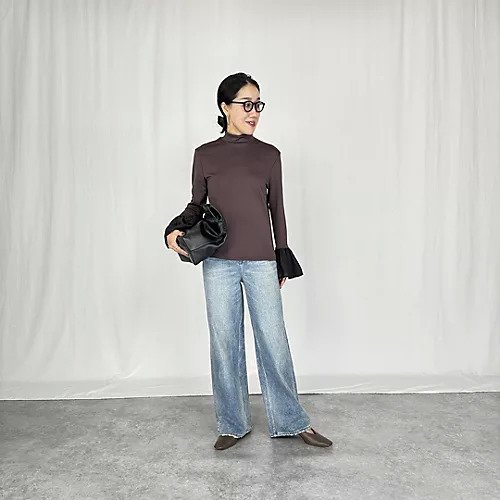 【エムセブンデイズ/M7days】の【高垣麗子さんコラボ】袖フレアトップス 人気、トレンドファッション・服の通販 founy(ファニー) ファッション Fashion レディースファッション Fashion for Women トップス・カットソー Cut & Sew Tops コラボ Collaboration, Collab シアー Sheer, See-Through スタンド Stand Collar, Upright Stand スリーブ Sleeve, Long Sleeve / Short Sleeve フレア Flare, Flared 吸水 Absorbent, Quick-Dry 洗える Machine Washable other-2|ID: prp329100004654628 ipo3291000000034725098