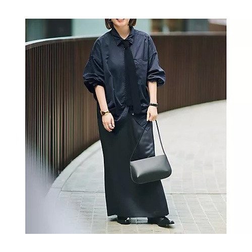 【ブリル/BRILL】のセイヒンゾメオーバーシャツ 人気、トレンドファッション・服の通販 founy(ファニー) 　ファッション　Fashion　レディースファッション　Fashion for Women　トップス・カットソー　Cut & Sew Tops　シャツ・ブラウス・オフィスカジュアル　Elegant Blouses & Button-Ups　おすすめ　Recommended / Our Picks　サテン　Satin, Glossy Fabric　パッチ　Patch, Appliqué　フォルム　Silhouette, Form　ポケット　Pocket, Pocket Detail　ワイヤー　Wire, Wired Bra　洗える　Machine Washable　other-2|ID: prp329100004654629 ipo3291000000033654460
