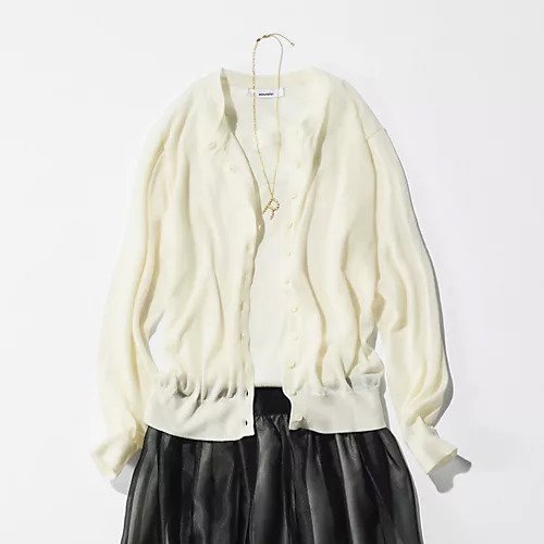 【エクラ/eclat】のウールカーディガン 人気、トレンドファッション・服の通販 founy(ファニー) 　ファッション　Fashion　レディースファッション　Fashion for Women　トップス・カットソー　Cut & Sew Tops　カーディガン・羽織り　Layered Style Cardigans　カーディガン　Cardigan, Knitwear　エレガント 上品　Elegant　人気　Popular, Best Seller　別注　Limited Edition, Custom Order　秋　Autumn　other-3|ID: prp329100004654632 ipo3291000000033654474