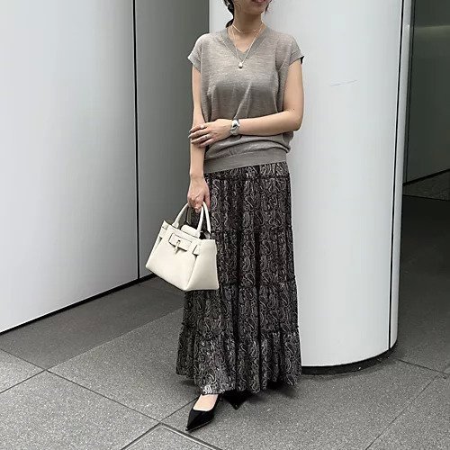 【クチュールドアダム/COUTURE D'ADAM】のTiered Skirt Dress Paisley 人気、トレンドファッション・服の通販 founy(ファニー) 　ファッション　Fashion　レディースファッション　Fashion for Women　ワンピース　Dresses　フォーマル・パーティードレス・結婚式用ドレス　Elegant & Casual Dresses　スカート　Skirts　ティアードスカート　Tiered Skirts　送料無料　Free Shipping　おすすめ　Recommended / Our Picks　エレガント 上品　Elegant　ティアード　Tiered, Tiered Style　フォーマル　Formal, Dressy　ペイズリー　Paisley, Ethnic Pattern　モノトーン　Monotone, Black and White　other-3|ID: prp329100004654634 ipo3291000000033654482