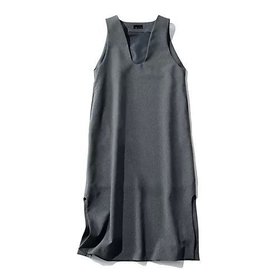 【エムセブンデイズ/M7days】 【高垣麗子さんコラボ】Uネックジャンパースカート人気、トレンドファッション・服の通販 founy(ファニー) ファッション Fashion レディースファッション Fashion for Women スカート Skirts インナー Innerwear カットソー Cut and Sewn Top コラボ Collaboration, Collab スリット Slit, Slit Detail ポケット Pocket, Pocket Detail メランジ Melange, Mixed Yarn 楽ちん Easy Fit, Comfortable 洗える Machine Washable |ID:prp329100004654635