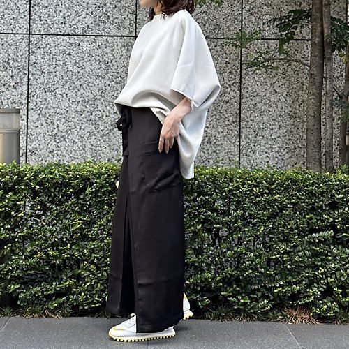 【コグ ザビッグスモーク/COGTHEBIGSMOKE】の3WAYラップスカート 人気、トレンドファッション・服の通販 founy(ファニー) 　ファッション　Fashion　レディースファッション　Fashion for Women　スカート　Skirts　サテン　Satin, Glossy Fabric　ジョーゼット　Georgette, Semi-Sheer Fabric　フロント　Front, Front Design　ラップ　Wrap, Wrap Design　洗える　Machine Washable　other-3|ID: prp329100004654636 ipo3291000000033706898