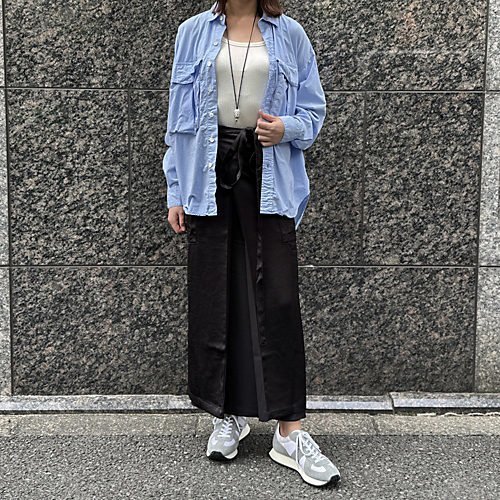 【コグ ザビッグスモーク/COGTHEBIGSMOKE】の3WAYラップスカート 人気、トレンドファッション・服の通販 founy(ファニー) 　ファッション　Fashion　レディースファッション　Fashion for Women　スカート　Skirts　サテン　Satin, Glossy Fabric　ジョーゼット　Georgette, Semi-Sheer Fabric　フロント　Front, Front Design　ラップ　Wrap, Wrap Design　洗える　Machine Washable　other-2|ID: prp329100004654636 ipo3291000000034028813