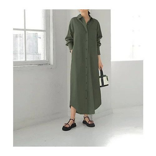 【スタイルデリ/STYLE DELI】のスラブコットンシャツワンピース 人気、トレンドファッション・服の通販 founy(ファニー) 　ファッション　Fashion　レディースファッション　Fashion for Women　ワンピース　Dresses　シャツワンピース / 1枚で着映えコーデ　Shirt Dresses　イエロー　Yellow　春　Spring　カフス　Cuff Design　サンダル　Sandals, Summer Shoes　シューズ　Shoes, Footwear　シンプル　Simple, Minimal　スニーカー　Sneakers, Trainers　ダメージ　Distressed, Destroyed　フラット　Flat, Flat Shoes　フロント　Front, Front Design　ベーシック　Basic, Essential　ポケット　Pocket, Pocket Detail　ラウンド　Round, Round Neck　ロング　Long, Long-Length　A/W・秋冬　Autumn/Winter　S/S・春夏　SS, Spring/Summer, Warm Season　おすすめ　Recommended / Our Picks　夏　Summer　other-2|ID: prp329100004654639 ipo3291000000033654512