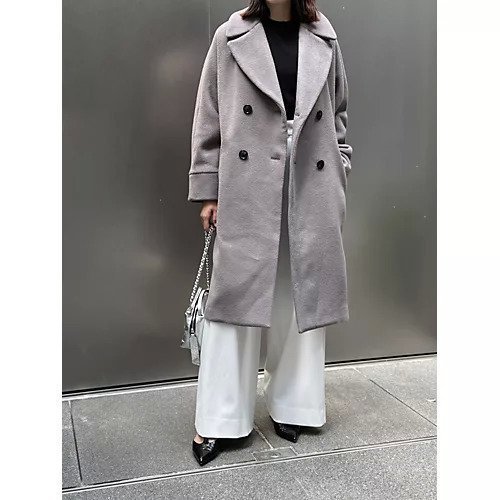 【エクラ/eclat】のテントコート 人気、トレンドファッション・服の通販 founy(ファニー) 　ファッション　Fashion　レディースファッション　Fashion for Women　アウター　Coat / Outerwear Collection　コート・ロングコート・ピーコート　Long Coats, Peacoats & More　バランス　Balance, Style Balance　人気　Popular, Best Seller　別注　Limited Edition, Custom Order　軽量　Lightweight, Ultra Light　other-2|ID: prp329100004654652 ipo3291000000033654584
