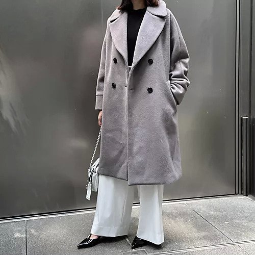 【エクラ/eclat】のテントコート 人気、トレンドファッション・服の通販 founy(ファニー) 　ファッション　Fashion　レディースファッション　Fashion for Women　アウター　Coat / Outerwear Collection　コート・ロングコート・ピーコート　Long Coats, Peacoats & More　バランス　Balance, Style Balance　人気　Popular, Best Seller　別注　Limited Edition, Custom Order　軽量　Lightweight, Ultra Light　other-3|ID: prp329100004654652 ipo3291000000033654585
