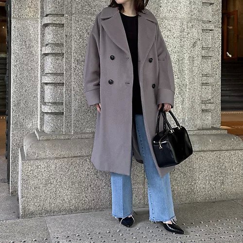 【エクラ/eclat】のテントコート 人気、トレンドファッション・服の通販 founy(ファニー) 　ファッション　Fashion　レディースファッション　Fashion for Women　アウター　Coat / Outerwear Collection　コート・ロングコート・ピーコート　Long Coats, Peacoats & More　バランス　Balance, Style Balance　人気　Popular, Best Seller　別注　Limited Edition, Custom Order　軽量　Lightweight, Ultra Light　other-2|ID: prp329100004654652 ipo3291000000033842303