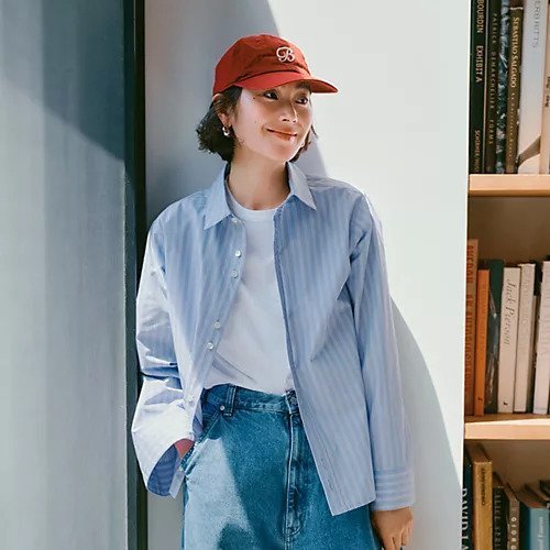 【スアデオ/suadeo】のワイドスリーブケープシャツ 人気、トレンドファッション・服の通販 founy(ファニー) 　ファッション　Fashion　レディースファッション　Fashion for Women　トップス・カットソー　Cut & Sew Tops　シャツ・ブラウス・オフィスカジュアル　Elegant Blouses & Button-Ups　洗える　Machine Washable　吸水　Absorbent, Quick-Dry　ストライプ　Stripe, Striped Pattern　ストレッチ　Stretch, Stretchy Fabric　スリーブ　Sleeve, Long Sleeve / Short Sleeve　バランス　Balance, Style Balance　フロント　Front, Front Design　ワイド　Wide, Wide Fit　other-2|ID: prp329100004655216 ipo3291000000036321168