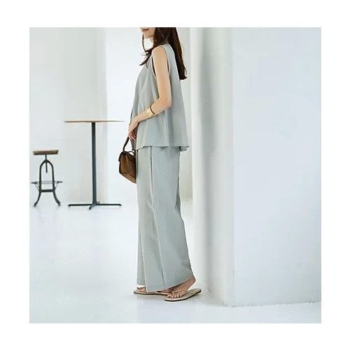 【スタイルデリ/STYLE DELI】の合わせフロントセットアップ 人気、トレンドファッション・服の通販 founy(ファニー) 　ファッション　Fashion　レディースファッション　Fashion for Women　セットアップ　Matching Sets　秋　Autumn　カシュクール　Wrap Design　カーディガン　Cardigan, Knitwear　ジャケット　Jacket, Outerwear　スタイリッシュ　Stylish, Fashionable　ストレート　Straight, Straight Cut　スリット　Slit, Slit Detail　セットアップ　Set-Up, Coordinated Outfit　ノースリーブ　Sleeveless, No-Sleeve　バルーン　Balloon, Balloon Silhouette　フォルム　Silhouette, Form　フロント　Front, Front Design　ブルゾン　Blouson, Bomber Jacket　ポケット　Pocket, Pocket Detail　ラウンド　Round, Round Neck　リボン　Ribbon, Bow　ループ　Loop, Loop Knit　ワイド　Wide, Wide Fit　冬　Winter / This Winter　夏　Summer　エレガント 上品　Elegant　other-2|ID: prp329100004655220 ipo3291000000033666791