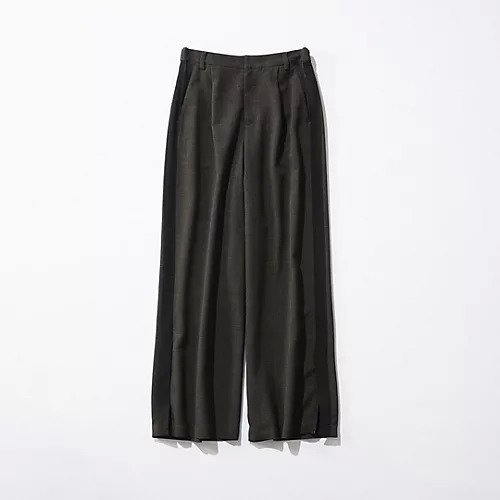 【スアデオ/suadeo】の2wayラインパンツ 人気、トレンドファッション・服の通販 founy(ファニー) 　ファッション　Fashion　レディースファッション　Fashion for Women　パンツ　Pants & Trousers　洗える　Machine Washable　吸水　Absorbent, Quick-Dry　スリット　Slit, Slit Detail　チェック　Check, Plaid, Tartan　フィット　Fit, Slim Fit　リラックス　Relax, Relaxed Fit　エレガント 上品　Elegant　other-2|ID: prp329100004655223 ipo3291000000033666904