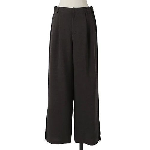 【スアデオ/suadeo】の2wayラインパンツ 人気、トレンドファッション・服の通販 founy(ファニー) 　ファッション　Fashion　レディースファッション　Fashion for Women　パンツ　Pants & Trousers　洗える　Machine Washable　吸水　Absorbent, Quick-Dry　スリット　Slit, Slit Detail　チェック　Check, Plaid, Tartan　フィット　Fit, Slim Fit　リラックス　Relax, Relaxed Fit　エレガント 上品　Elegant　other-3|ID: prp329100004655223 ipo3291000000033666906