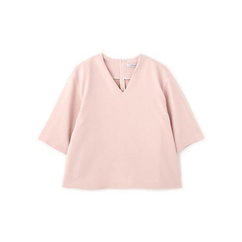 【アドーア/ADORE】のストレッチジョーゼットブラウス インテリア・キッズ・メンズ・レディースファッション・服の通販 founy(ファニー) 　ファッション　Fashion　レディースファッション　Fashion for Women　トップス・カットソー　Cut & Sew Tops　シャツ・ブラウス・オフィスカジュアル　Elegant Blouses & Button-Ups　おすすめ　Recommended / Our Picks　スタンダード　Standard, Basic　スリット　Slit, Slit Detail　フィット　Fit, Slim Fit　夏　Summer　春　Spring　S/S・春夏　SS, Spring/Summer, Warm Season　ピンク|ID: prp329100004657025 ipo3291000000033687066
