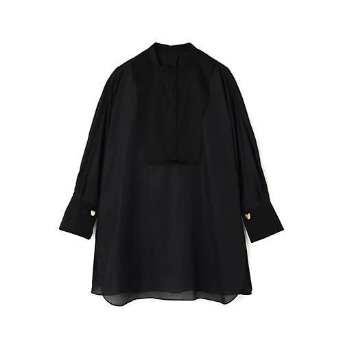 【アドーア/ADORE】のシルキーソフトサテンブラウス インテリア・キッズ・メンズ・レディースファッション・服の通販 founy(ファニー) 　ファッション　Fashion　レディースファッション　Fashion for Women　トップス・カットソー　Cut & Sew Tops　シャツ・ブラウス・オフィスカジュアル　Elegant Blouses & Button-Ups　おすすめ　Recommended / Our Picks　カフス　Cuff Design　サテン　Satin, Glossy Fabric　スタンダード　Standard, Basic　スリット　Slit, Slit Detail　フィット　Fit, Slim Fit　ヨーク　Yoke, Yoke Design　ビジネス 仕事 通勤　Business / Work / Commuting　長袖　Long Sleeve, Full Sleeve　ブラック|ID: prp329100004657026 ipo3291000000033687073