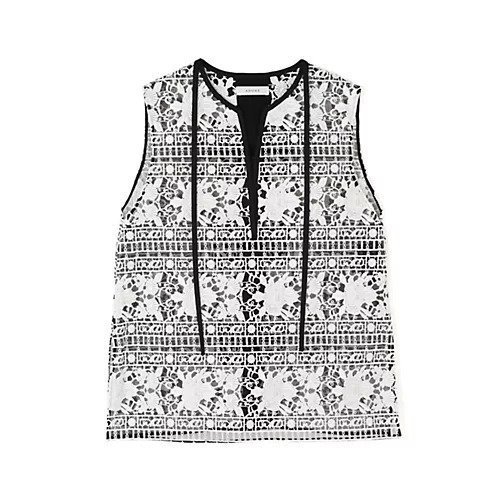 【アドーア/ADORE】のリュクスオーナメントレースブラウス インテリア・キッズ・メンズ・レディースファッション・服の通販 founy(ファニー) https://founy.com/ ファッション Fashion レディースファッション Fashion for Women トップス・カットソー Cut & Sew Tops シャツ・ブラウス・オフィスカジュアル Elegant Blouses & Button-Ups おすすめ Recommended / Our Picks オケージョン Occasion Wear オーガンジー Organza Fabric シアー Sheer, See-Through スタンダード Standard, Basic セットアップ Set-Up, Coordinated Outfit タートル Turtleneck, Turtle Collar ノースリーブ Sleeveless, No-Sleeve フィット Fit, Slim Fit |ID: prp329100004657027 ipo3291000000033687076