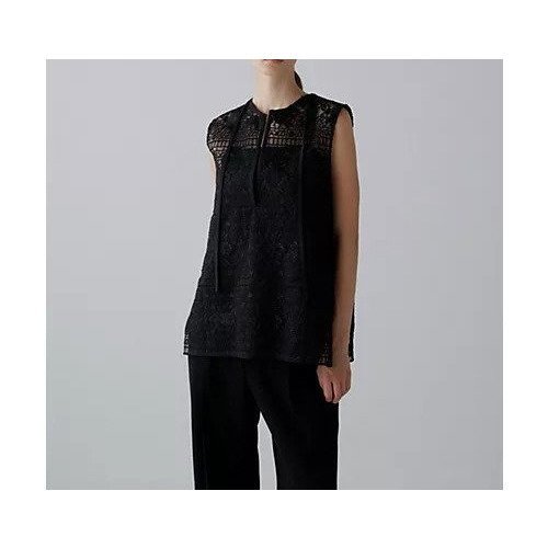 【アドーア/ADORE】のリュクスオーナメントレースブラウス 人気、トレンドファッション・服の通販 founy(ファニー) 　ファッション　Fashion　レディースファッション　Fashion for Women　トップス・カットソー　Cut & Sew Tops　シャツ・ブラウス・オフィスカジュアル　Elegant Blouses & Button-Ups　おすすめ　Recommended / Our Picks　オケージョン　Occasion Wear　オーガンジー　Organza Fabric　シアー　Sheer, See-Through　スタンダード　Standard, Basic　セットアップ　Set-Up, Coordinated Outfit　タートル　Turtleneck, Turtle Collar　ノースリーブ　Sleeveless, No-Sleeve　フィット　Fit, Slim Fit　other-2|ID: prp329100004657027 ipo3291000000033687079