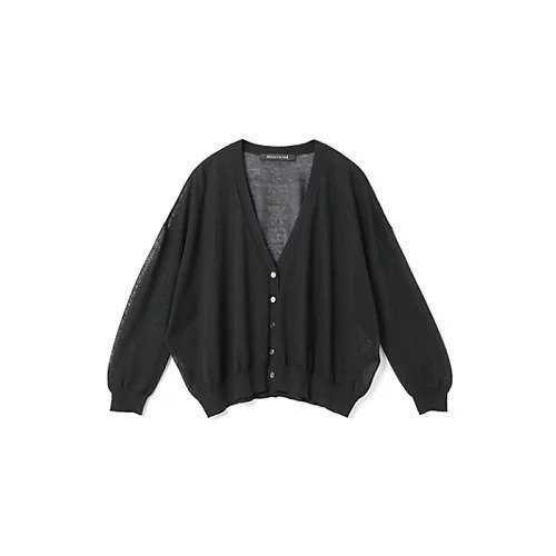 【ミズイロ インド/mizuiro ind】のVネックワイドカーディガン インテリア・キッズ・メンズ・レディースファッション・服の通販 founy(ファニー) https://founy.com/ ファッション Fashion レディースファッション Fashion for Women トップス・カットソー Cut & Sew Tops カーディガン・羽織り Layered Style Cardigans Vネックトップス V-Neck Tops / V-Cut Neckline Shirts カーディガン Cardigan, Knitwear ベーシック Basic, Essential ワイド Wide, Wide Fit 夏 Summer |ID: prp329100004657030 ipo3291000000033687095
