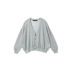 【ミズイロ インド/mizuiro ind】のVネックワイドカーディガン グレー|ID: prp329100004657030 ipo3291000000033687097