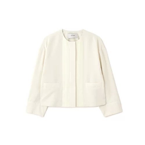 【アドーア/ADORE】のストレッチジョーゼットジャケット 人気、トレンドファッション・服の通販 founy(ファニー) 　ファッション　Fashion　レディースファッション　Fashion for Women　アウター　Coat / Outerwear Collection　レディースジャケット・軽アウター　Jackets　おすすめ　Recommended / Our Picks　グログラン　Grosgrain, Grosgrain Ribbon　サテン　Satin, Glossy Fabric　ジャケット　Jacket, Outerwear　スタンダード　Standard, Basic　フィット　Fit, Slim Fit　ボックス　Boxy, Box Shape　ルーズ　Loose, Oversized　夏　Summer　春　Spring　S/S・春夏　SS, Spring/Summer, Warm Season　 other-1|ID: prp329100004657036 ipo3291000000033687175