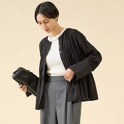 【マルティニーク/martinique】のモダールシルクティアードブラウス インテリア・キッズ・メンズ・レディースファッション・服の通販 founy(ファニー) https://founy.com/ ファッション Fashion レディースファッション Fashion for Women トップス・カットソー Cut & Sew Tops シャツ・ブラウス・オフィスカジュアル Elegant Blouses & Button-Ups おすすめ Recommended / Our Picks カフス Cuff Design タイトスカート Pencil Skirt, Tight Skirt ティアード Tiered, Tiered Style バランス Balance, Style Balance フロント Front, Front Design リラックス Relax, Relaxed Fit ワイド Wide, Wide Fit エレガント 上品 Elegant 秋 Autumn |ID: prp329100004657508 ipo3291000000033706826