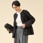 【マルティニーク/martinique】のモダールシルクティアードブラウス ブラック|ID:prp329100004657508