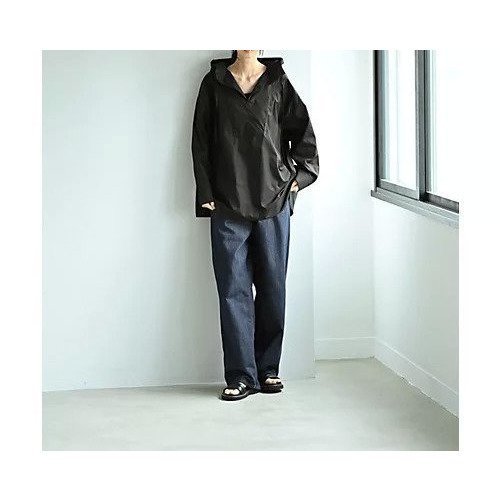 【スタイルデリ/STYLE DELI】の【BLK001】ライトフーディシャツ 人気、トレンドファッション・服の通販 founy(ファニー) 　ファッション　Fashion　レディースファッション　Fashion for Women　トップス・カットソー　Cut & Sew Tops　シャツ・ブラウス・オフィスカジュアル　Elegant Blouses & Button-Ups　インナー　Innerwear　春　Spring　秋　Autumn　ショルダー　Shoulder, Shoulder Strap　ジャケット　Jacket, Outerwear　タンク　Tank Top, Sleeveless Top　デニム　Denim, Jeans Material　ドロップ　Drop Shoulder, Dropped Style　バランス　Balance, Style Balance　ボトム　Bottoms, Lower Wear　羽織　Haori, Light Jacket　ラウンド　Round, Round Neck　リラックス　Relax, Relaxed Fit　ロング　Long, Long-Length　ワイド　Wide, Wide Fit　冬　Winter / This Winter　おすすめ　Recommended / Our Picks　夏　Summer　旅行　Travel　other-2|ID: prp329100004657509 ipo3291000000035436702