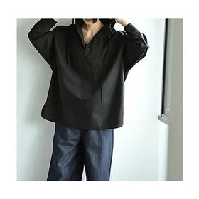 【スタイルデリ/STYLE DELI】の【BLK001】ライトフーディシャツ 人気、トレンドファッション・服の通販 founy(ファニー) ファッション Fashion レディースファッション Fashion for Women トップス・カットソー Cut & Sew Tops シャツ・ブラウス・オフィスカジュアル Elegant Blouses & Button-Ups インナー Innerwear 春 Spring 秋 Autumn ショルダー Shoulder, Shoulder Strap ジャケット Jacket, Outerwear タンク Tank Top, Sleeveless Top デニム Denim, Jeans Material ドロップ Drop Shoulder, Dropped Style バランス Balance, Style Balance ボトム Bottoms, Lower Wear 羽織 Haori, Light Jacket ラウンド Round, Round Neck リラックス Relax, Relaxed Fit ロング Long, Long-Length ワイド Wide, Wide Fit 冬 Winter / This Winter おすすめ Recommended / Our Picks 夏 Summer 旅行 Travel |ID:prp329100004657509