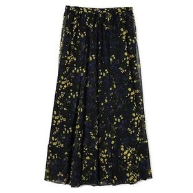 【ブラミンク/BLAMINK】 BM F SI FLW PRT GATH人気、トレンドファッション・服の通販 founy(ファニー) ファッション Fashion レディースファッション Fashion for Women 2025年 2025 2025-2026秋冬・A/W Autumn/Winter 2025–26 AW25–26 フェミニン Feminine, Girly フラワー Flower, Floral ペチコート Petticoat, Underskirt モチーフ Motif, Design Theme ロング Long, Long-Length エレガント 上品 Elegant |ID:prp329100004657515