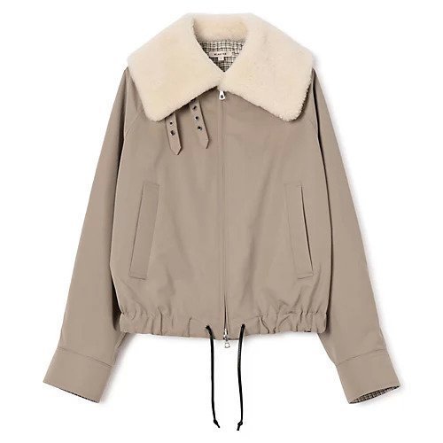 【ブラミンク/BLAMINK】のBM F MOUTON/CL BLSN 人気、トレンドファッション・服の通販 founy(ファニー) 　ファッション　Fashion　レディースファッション　Fashion for Women　2025年　2025　2025-2026秋冬・A/W　Autumn/Winter 2025–26 AW25–26　クラシカル　Classical, Vintage-Inspired　チェック　Check, Plaid, Tartan　ドローコード　Drawcord, Drawstring Cord　バランス　Balance, Style Balance　ミリタリー　Military, Army Style　 other-1|ID: prp329100004657529 ipo3291000000033706887