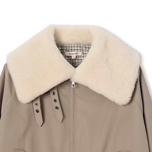 【ブラミンク/BLAMINK】のBM F MOUTON/CL BLSN 人気、トレンドファッション・服の通販 founy(ファニー) 　ファッション　Fashion　レディースファッション　Fashion for Women　2025年　2025　2025-2026秋冬・A/W　Autumn/Winter 2025–26 AW25–26　クラシカル　Classical, Vintage-Inspired　チェック　Check, Plaid, Tartan　ドローコード　Drawcord, Drawstring Cord　バランス　Balance, Style Balance　ミリタリー　Military, Army Style　other-3|ID: prp329100004657529 ipo3291000000033706890