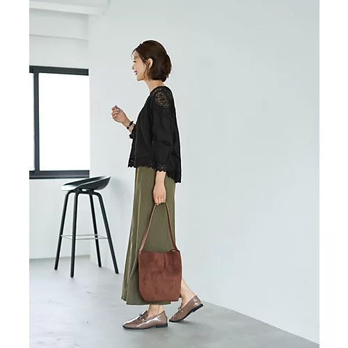 【スタイルデリ/STYLE DELI】の上部がレースのギャザーブラウス 人気、トレンドファッション・服の通販 founy(ファニー) 　ファッション　Fashion　レディースファッション　Fashion for Women　トップス・カットソー　Cut & Sew Tops　シャツ・ブラウス・オフィスカジュアル　Elegant Blouses & Button-Ups　イエロー　Yellow　インナー　Innerwear　キャミソール　Camisole, Spaghetti Strap Top　ギャザー　Gathered, Ruffled　サロペット　Overalls, Salopette　スカラップ　Scallop, Scalloped Edge　ストレート　Straight, Straight Cut　スリット　Slit, Slit Detail　タンク　Tank Top, Sleeveless Top　デコルテ　Décolleté, Neckline　定番　Standard, Basic Item　長袖　Long Sleeve, Full Sleeve　防寒　Cold Protection, Winter-Ready　ラウンド　Round, Round Neck　レース　Lace, Lace Fabric　夏　Summer　other-3|ID: prp329100004660511 ipo3291000000035729207