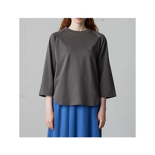 【ミディウミ/MidiUmi】のベースボールT インテリア・キッズ・メンズ・レディースファッション・服の通販 founy(ファニー) 　ファッション　Fashion　レディースファッション　Fashion for Women　インナー　Innerwear　コンパクト　Compact, Small Size　シンプル　Simple, Minimal　夏　Summer　チャコールグレー|ID: prp329100004664784 ipo3291000000035602324