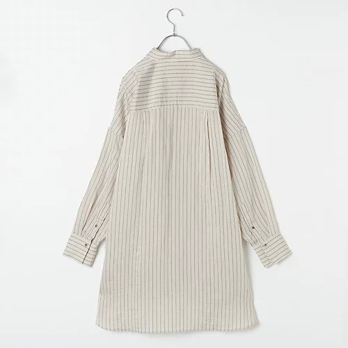 【カレンソロジー/Curensology】の【洗える】ワッシャーストライプシャツ 人気、トレンドファッション・服の通販 founy(ファニー) 　ファッション　Fashion　レディースファッション　Fashion for Women　トップス・カットソー　Cut & Sew Tops　シャツ・ブラウス・オフィスカジュアル　Elegant Blouses & Button-Ups　ストライプ　Stripe, Striped Pattern　タンブラー　Tumbler, Travel Mug　デニム　Denim, Jeans Material　ベスト　Vest, Waistcoat　ワッシャー　Washer, Crinkled Finish　洗える　Machine Washable　秋　Autumn　other-3|ID: prp329100004664798 ipo3291000000033743994