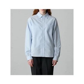 【ミディウミ/MidiUmi】のオックスボタンダウンシャツ 人気、トレンドファッション・服の通販 founy(ファニー) ファッション Fashion レディースファッション Fashion for Women トップス・カットソー Cut & Sew Tops シャツ・ブラウス・オフィスカジュアル Elegant Blouses & Button-Ups ギャザー Gathered, Ruffled シンプル Simple, Minimal プリーツ Pleats, Pleated ボックス Boxy, Box Shape ループ Loop, Loop Knit |ID:prp329100004664800