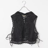 【カレンソロジー/Curensology】の【洗える】エンブロイダリーブラウス 人気、トレンドファッション・服の通販 founy(ファニー) ファッション Fashion レディースファッション Fashion for Women トップス・カットソー Cut & Sew Tops シャツ・ブラウス・オフィスカジュアル Elegant Blouses & Button-Ups インド Indian Textile ケミカル Chemical, Chemical Wash ショート Short, Short Length スカラップ Scallop, Scalloped Edge スキッパー Skipper, Open Collar メッシュ Mesh, Net Fabric リュクス Luxury, Elegant, High-End, Chic レース Lace, Lace Fabric エレガント 上品 Elegant 再入荷 Restock / Back in Stock 夏 Summer 春 Spring S/S・春夏 SS, Spring/Summer, Warm Season 洗える Machine Washable |ID:prp329100004664807