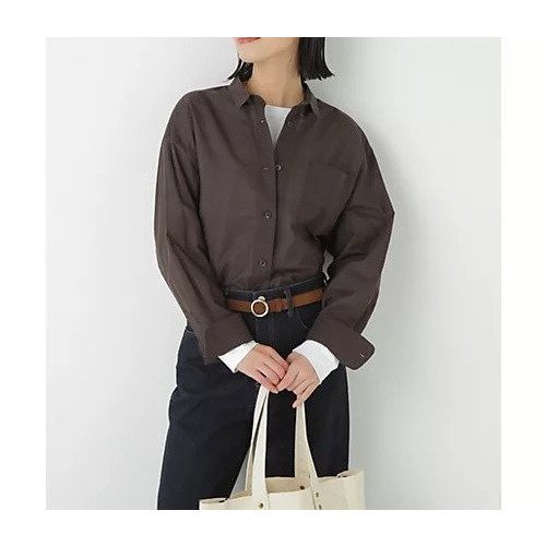 【ヒューマンウーマン/HUMAN WOMAN】のギンガムチェックオーバーシャツ インテリア・キッズ・メンズ・レディースファッション・服の通販 founy(ファニー) https://founy.com/ ファッション Fashion レディースファッション Fashion for Women トップス・カットソー Cut & Sew Tops シャツ・ブラウス・オフィスカジュアル Elegant Blouses & Button-Ups おすすめ Recommended / Our Picks スタンダード Standard, Basic ポケット Pocket, Pocket Detail ワンポイント One Point, Statement Accent エレガント 上品 Elegant 秋 Autumn |ID: prp329100004664809 ipo3291000000033744042