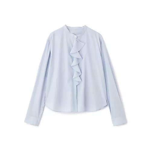 【ヒューマンウーマン/HUMAN WOMAN】のタイプライターラッフルブラウス 人気、トレンドファッション・服の通販 founy(ファニー) 　ファッション　Fashion　レディースファッション　Fashion for Women　トップス・カットソー　Cut & Sew Tops　シャツ・ブラウス・オフィスカジュアル　Elegant Blouses & Button-Ups　おすすめ　Recommended / Our Picks　エレガント 上品　Elegant　ジャケット　Jacket, Outerwear　スタンダード　Standard, Basic　ラッフル　Ruffle, Frill　other-3|ID: prp329100004664814 ipo3291000000033744075