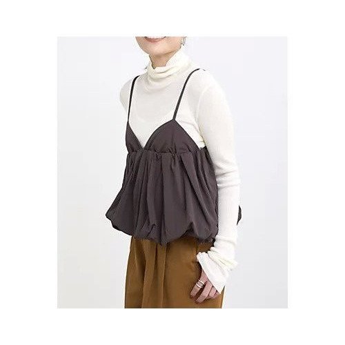 【エミ/emmi】の【洗える】ナイロンバルーンビスチェ 人気、トレンドファッション・服の通販 founy(ファニー) 　ファッション　Fashion　レディースファッション　Fashion for Women　トップス・カットソー　Cut & Sew Tops　ビスチェ　Bustiers & Corset Tops / Layered Bustier Style　スポーティ　Sporty, Casual Athletic　バルーン　Balloon, Balloon Silhouette　ビスチェ　Bustier, Corset Top　洗える　Machine Washable　other-3|ID: prp329100004664834 ipo3291000000034028169