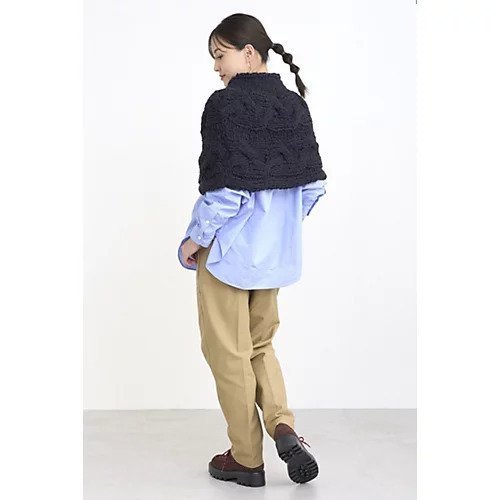 【アイロニング/IRONING】のcable cape 人気、トレンドファッション・服の通販 founy(ファニー) 　ファッション　Fashion　レディースファッション　Fashion for Women　シンプル　Simple, Minimal　タートル　Turtleneck, Turtle Collar　冬　Winter / This Winter　手編み　Hand-Knitted, Handmade Knit　other-3|ID: prp329100004664835 ipo3291000000035607956