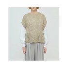 【ミズイロ インド/mizuiro ind】のシアーケーブル柄ベスト キナリ|ID: prp329100004664840 ipo3291000000035304548