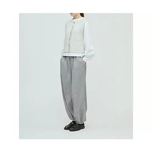 【ミズイロ インド/mizuiro ind】のタックヘムコクーンパンツ 人気、トレンドファッション・服の通販 founy(ファニー) 　ファッション　Fashion　レディースファッション　Fashion for Women　パンツ　Pants & Trousers　クッション　Cushion, Throw Pillow　スポーツ　Sports, Activewear　スポーティ　Sporty, Casual Athletic　フィット　Fit, Slim Fit　other-2|ID: prp329100004664858 ipo3291000000033744378
