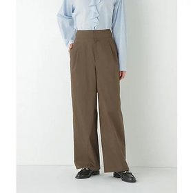 【ヒューマンウーマン/HUMAN WOMAN】 コットンナイロンツイルパンツ人気、トレンドファッション・服の通販 founy(ファニー) ファッション Fashion レディースファッション Fashion for Women パンツ Pants & Trousers おすすめ Recommended / Our Picks スタンダード Standard, Basic ツイル Twist, Twisted Detail |ID:prp329100004664862